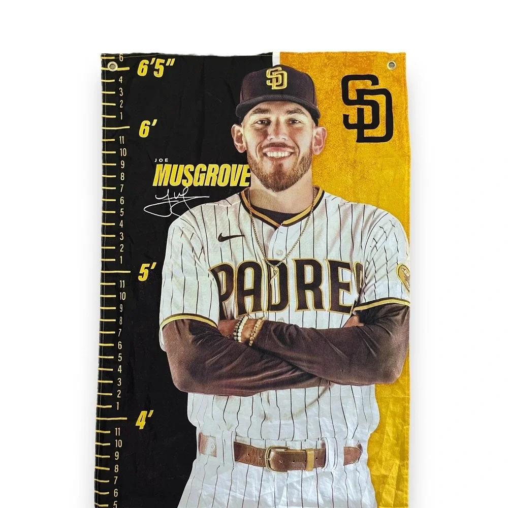 MLB San Diego Padres Joe Musgrove Flag Banner Chick-fil-A Promo 6'6